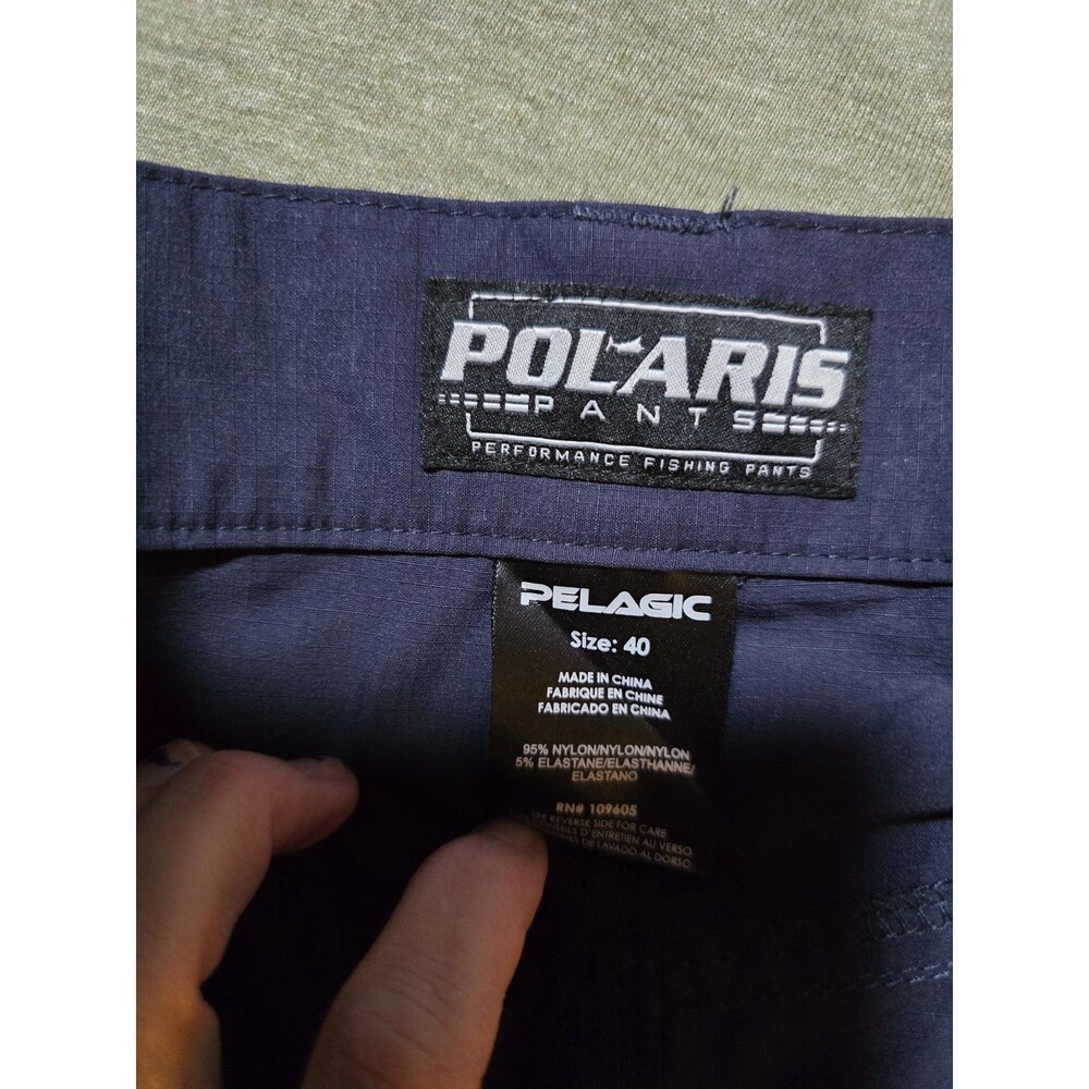 Pelagic Polaris Outdoor Mens performance Fishing Pants. Size 40x30 Adjustable - Picture 2 of 9